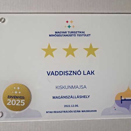 Vaddinszo Lak Villa Кишкунмайша Екстериор снимка